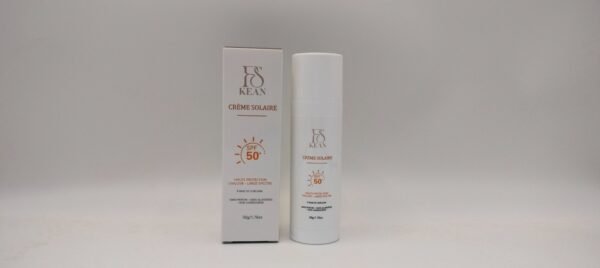 Crème solaire -SPF 50+ au curcuma